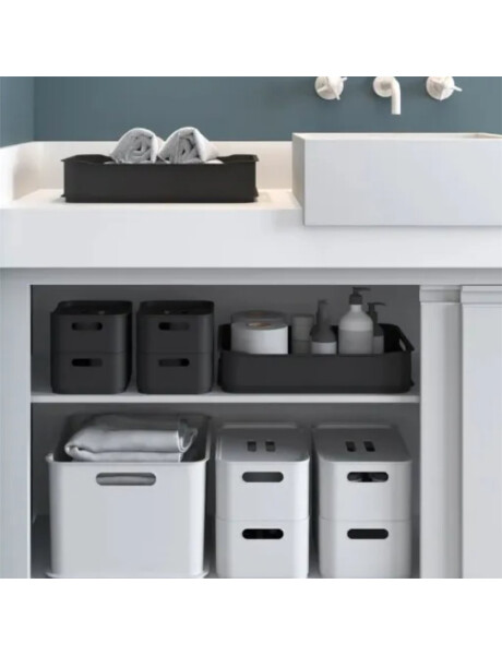 CESTO C/TAPA PLASTICO RECTANGULAR 30.5x19x12CM GRIS OSCURO CESTO C/TAPA PLASTICO RECTANGULAR 30.5x19x12CM GRIS OSCURO