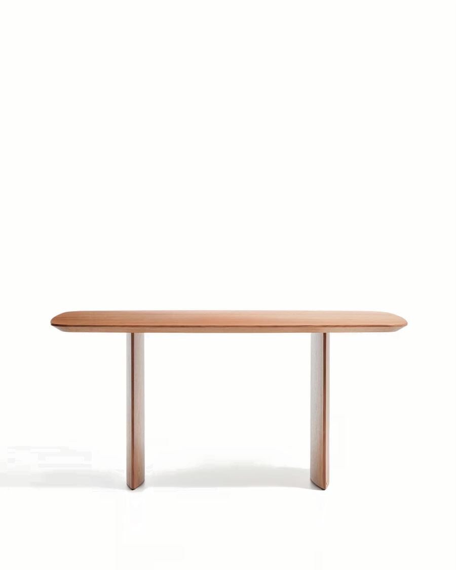Mesa Litto de chapa de nogal 160 x 90 cm Mesa Litto de chapa de nogal 160 x 90 cm
