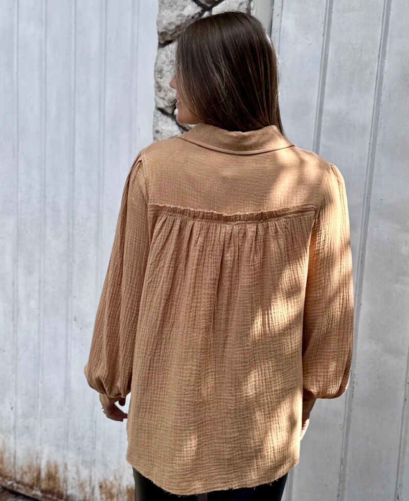 Camisa Luz (PRE VENTA) beige