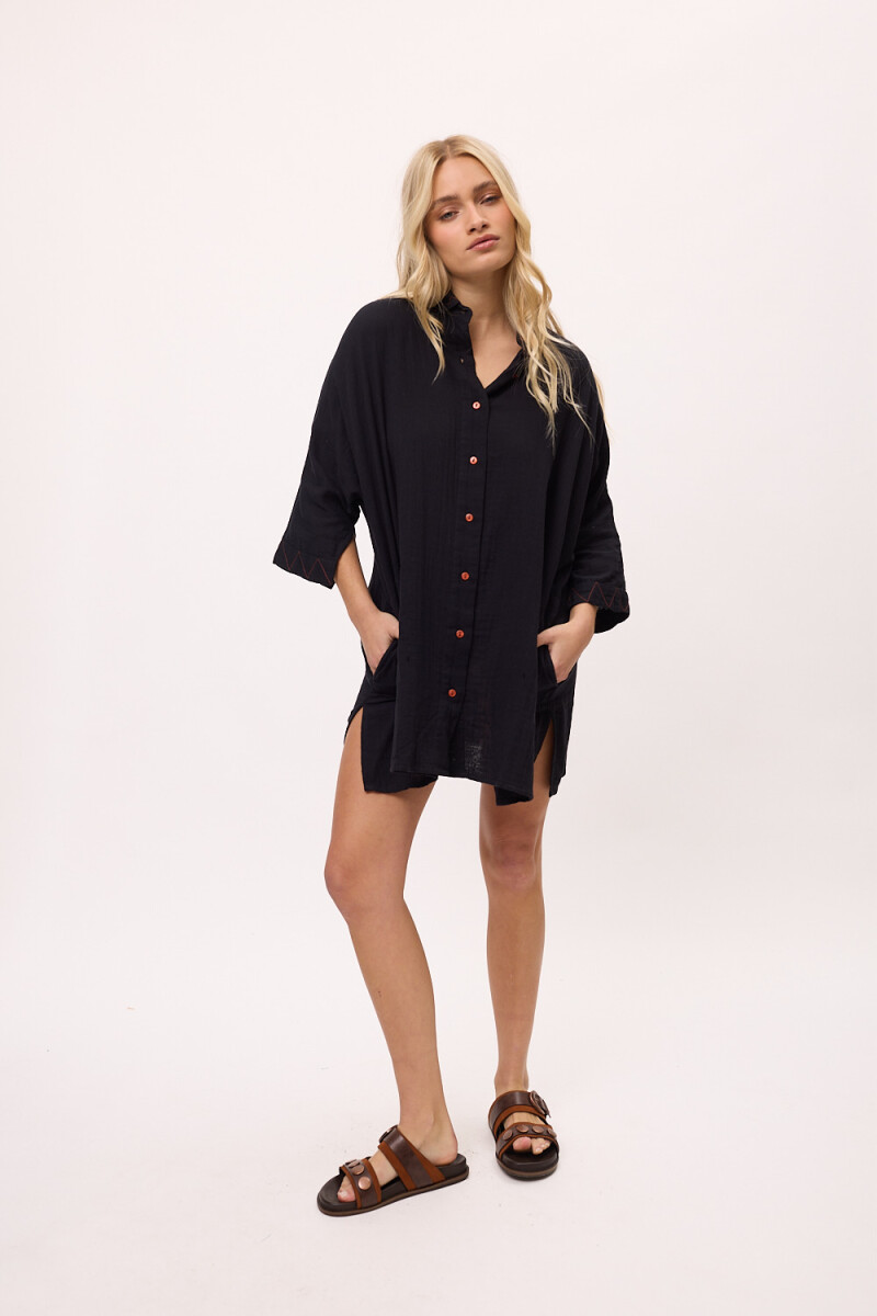 Vestido Roda Negro