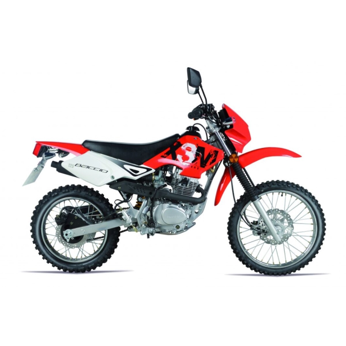 Moto Baccio Enduro X3m - Rojo 