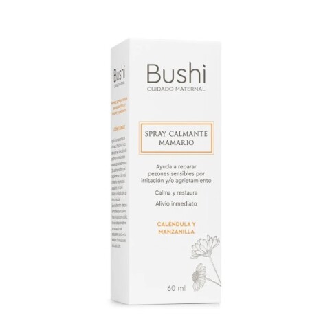 Bushi spray calmante mamario con caléndula y manzanilla Bushi spray calmante mamario con caléndula y manzanilla
