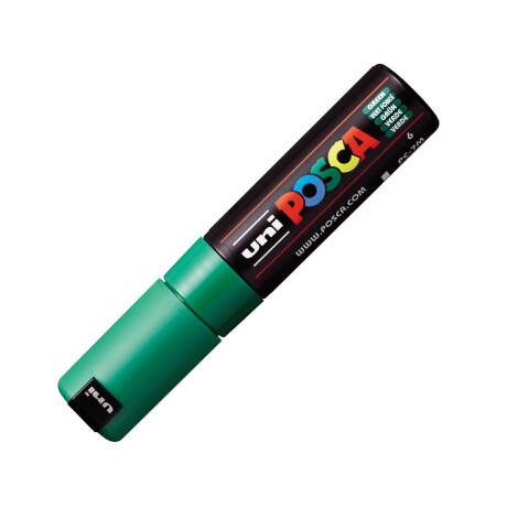 MARCADOR UNI POSCA 5 MM VERDE MARCADOR UNI POSCA 5 MM VERDE