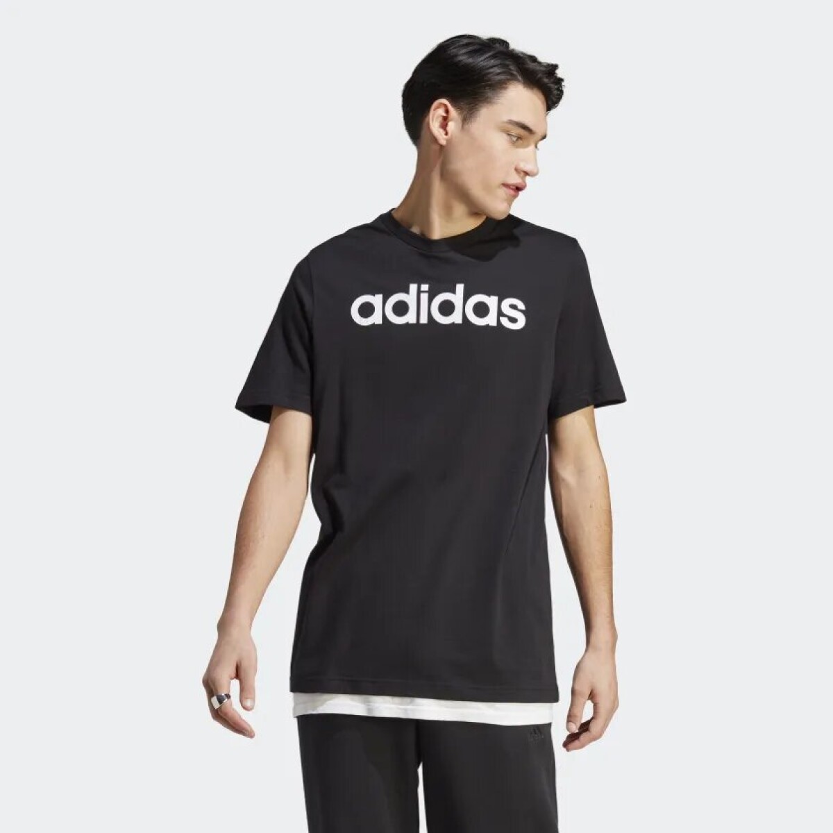 Remera Adidas Essentials Logo Lineal 