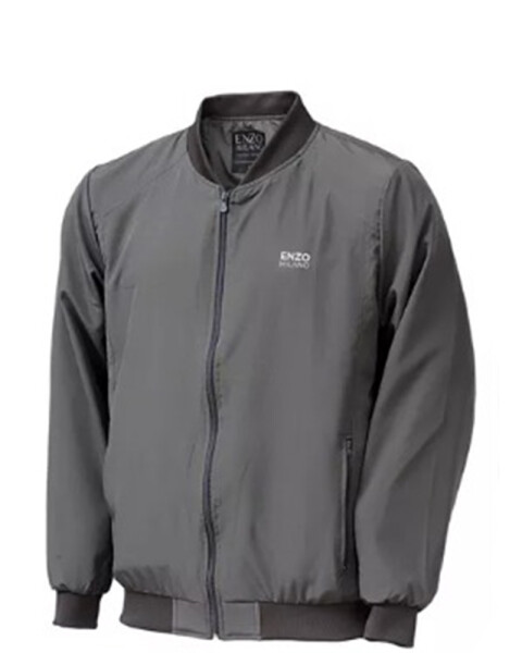 CHAQUETA BOMBER Gris oscuro