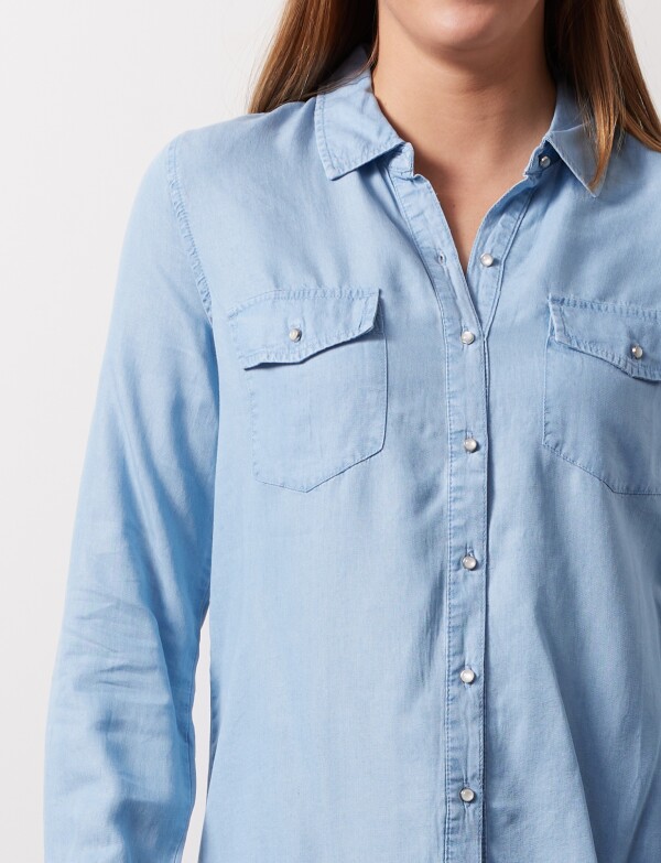 Camisa Lyocell JEAN CLARO