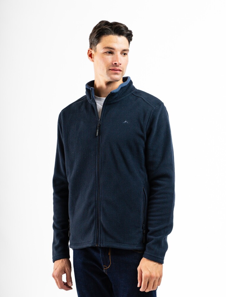 Campera Polar Clásica Marino/Indigo