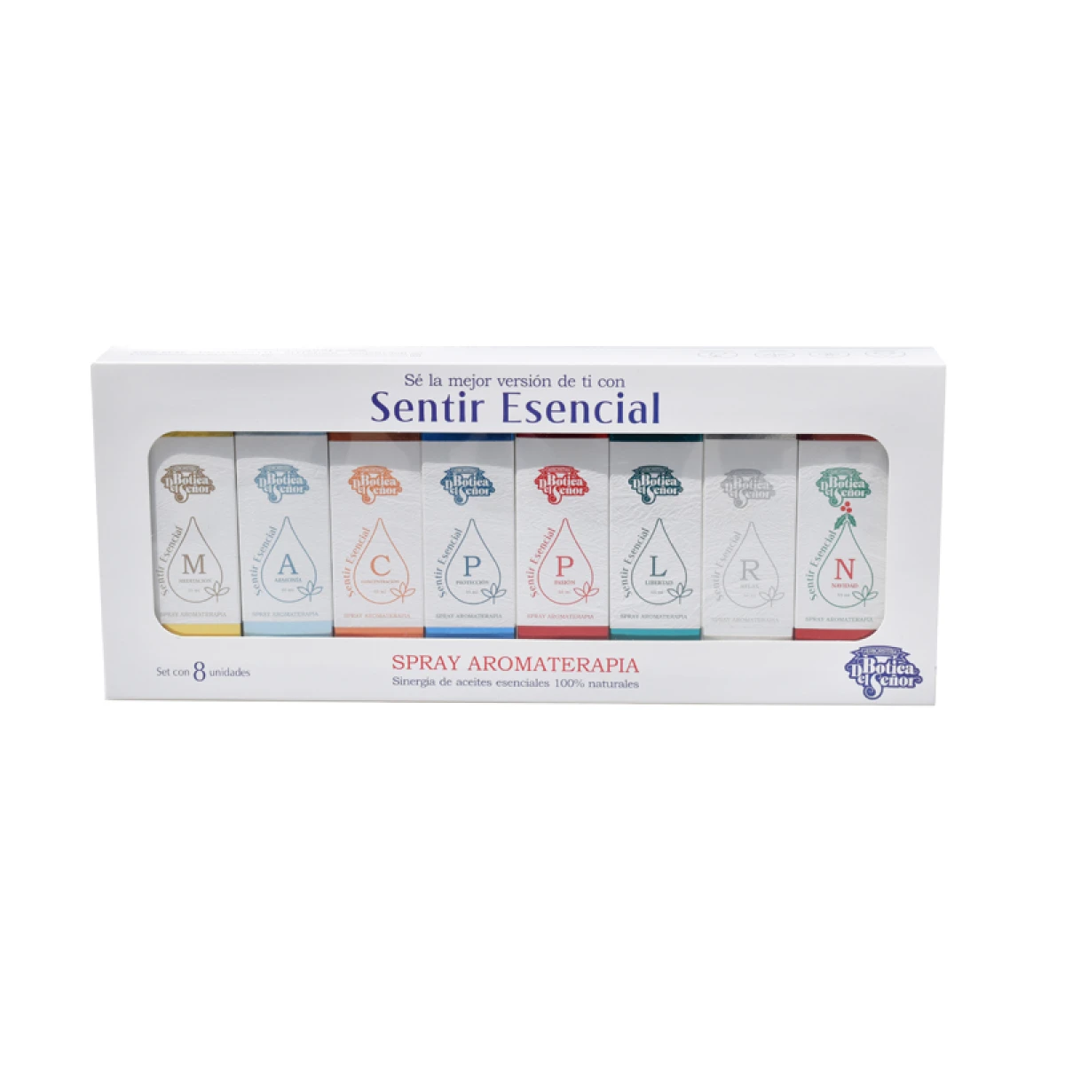 Set aromaterapia x8 Botica del Señor 