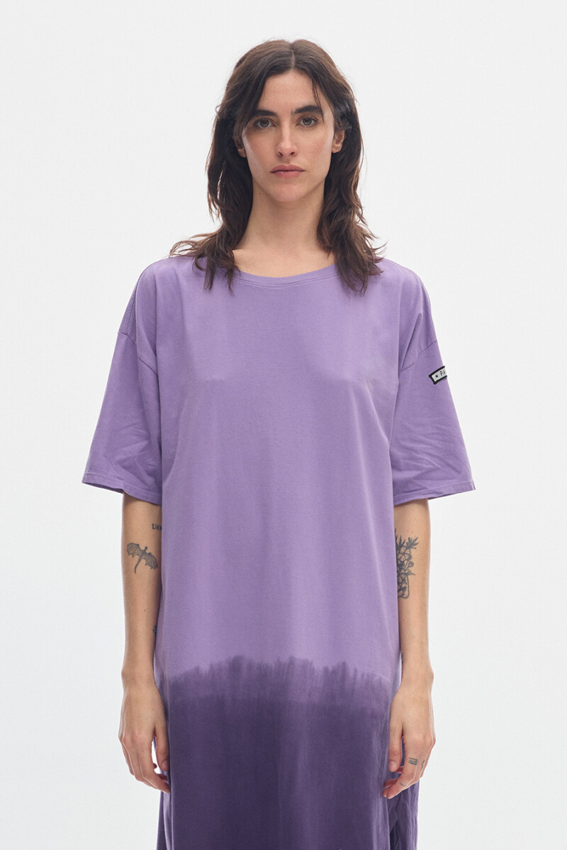 Vestido Pad Gradient Lila