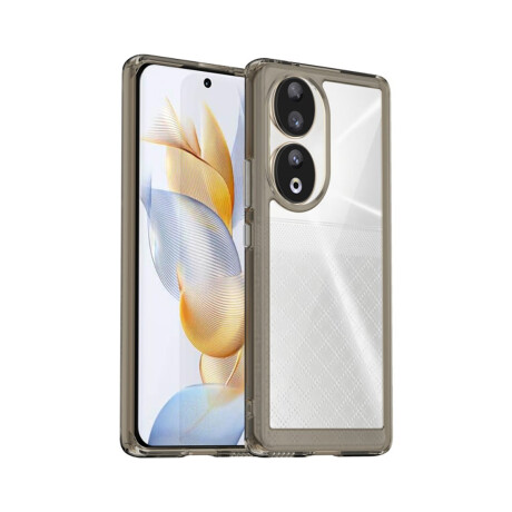 Case Transparente con Borde de Color Honor 90 Grey