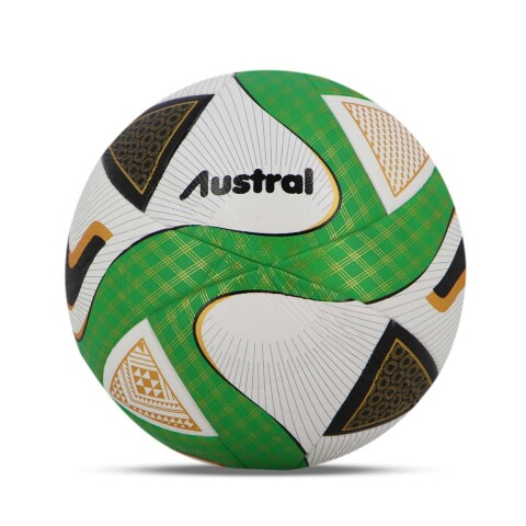 Austral Pelota Futbol Cancha Blanco/Verde Blanco-Verde