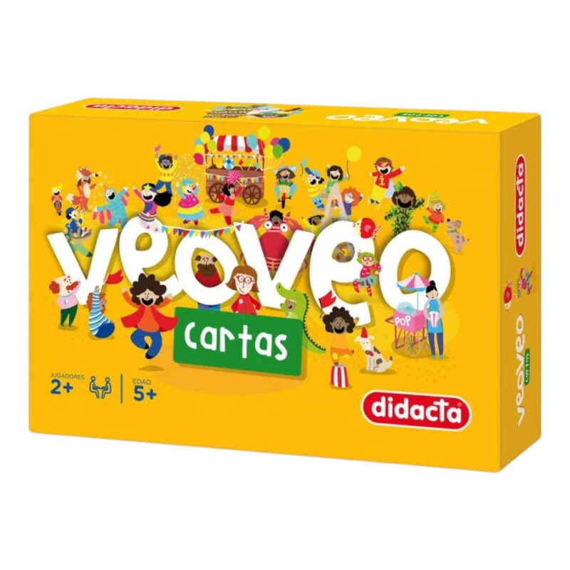 Juego de Cartas Veo Veo Didacta Juego de Cartas Veo Veo Didacta