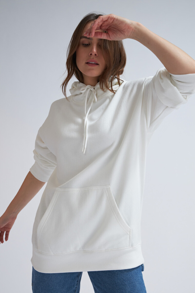 Hoodie deportivo Crudo