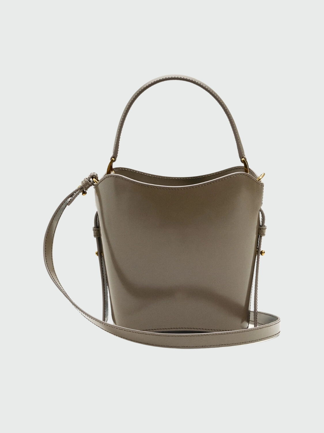 AMI PARIS - Minibolso Paris de Piel Lacada Alta Automática