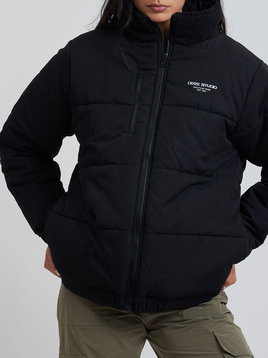 CAMPERA NEREIA DIXIE - Negro 