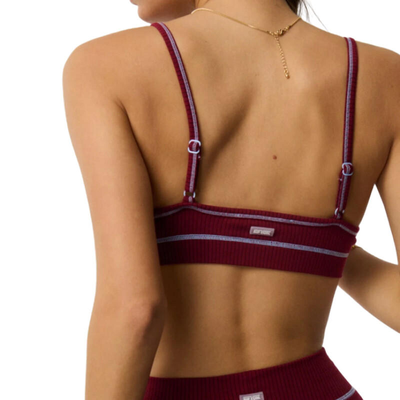 Top Rip Curl Sg Kitted Crop - Bordó Top Rip Curl Sg Kitted Crop - Bordó