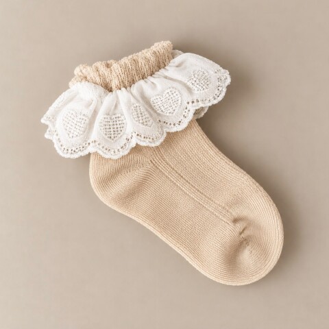 Medias Cortas Cora Beige
