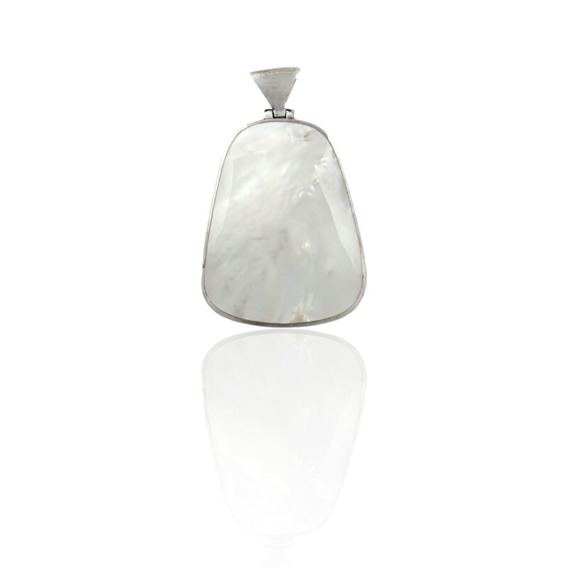 Dije Colgante Figura Geométrica-Plata 925-Nacar-CP4022 Conpiedra