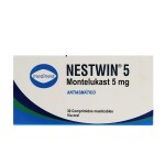 NESTWIN 5 MG. CJ X 30 COMP. MASTIC. única