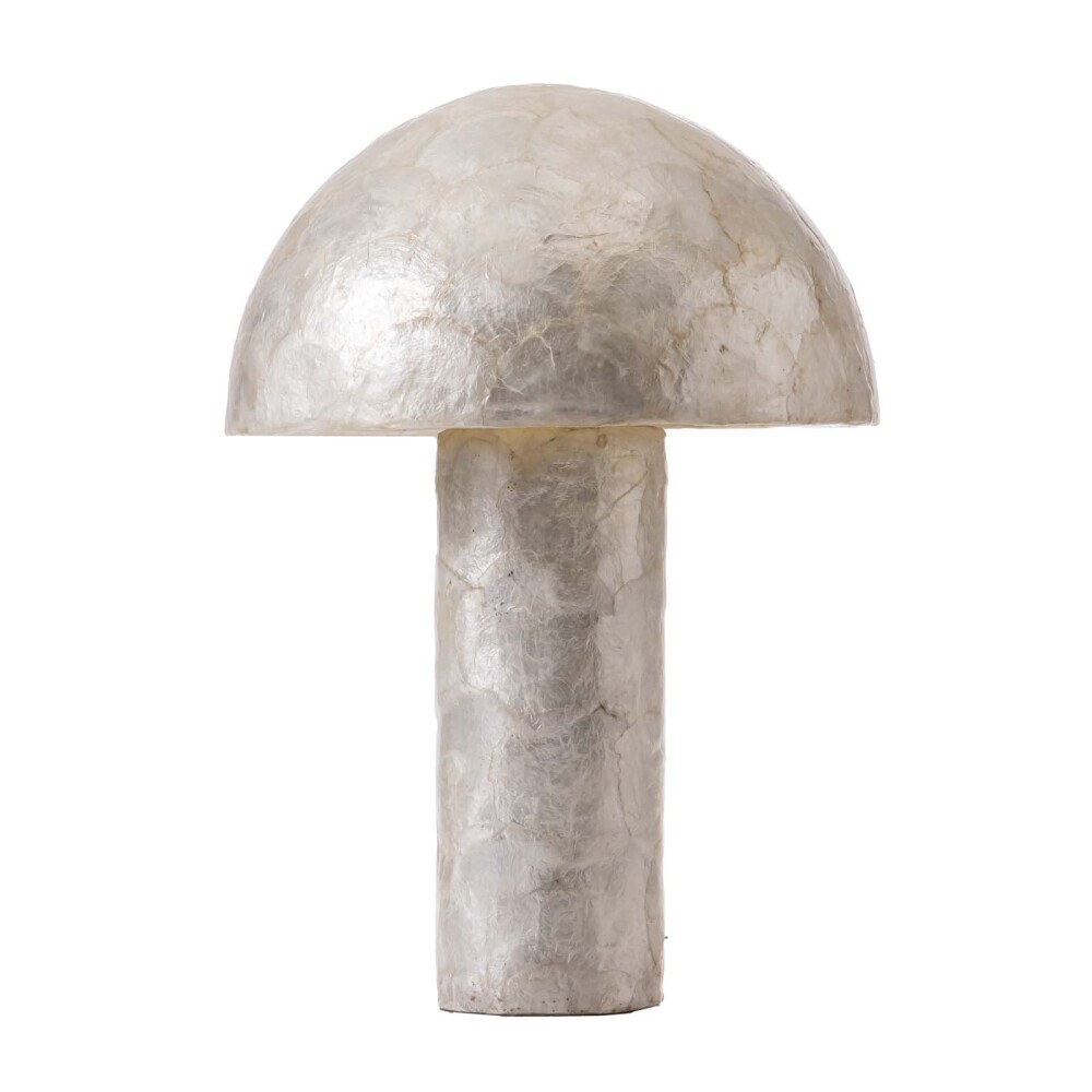 LAMPARA DE MESA CAPIZ NATURAL-BEIGE GFT1