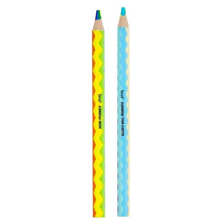 Lápiz Brw Rainbow Arco Iris Colores Pastel