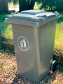 CONTENEDOR PARA RESIDUOS 240L gris