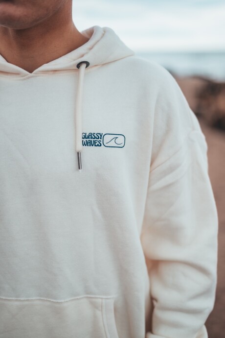 Hoodie Ocean Over Fit / Natural U