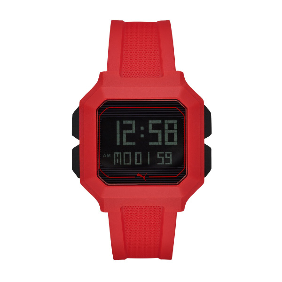 Reloj Puma Deportivo Silicona Rojo 