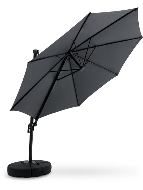 Sombrilla colgante TRONDHEIM Ø300 gris Sombrilla colgante TRONDHEIM Ø300 gris