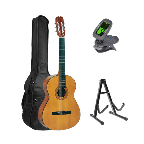 Pack Guitarra Clásica Admira Paloma C/ Funda, Afinador Y Soporte Pack Guitarra Clásica Admira Paloma C/ Funda, Afinador Y Soporte