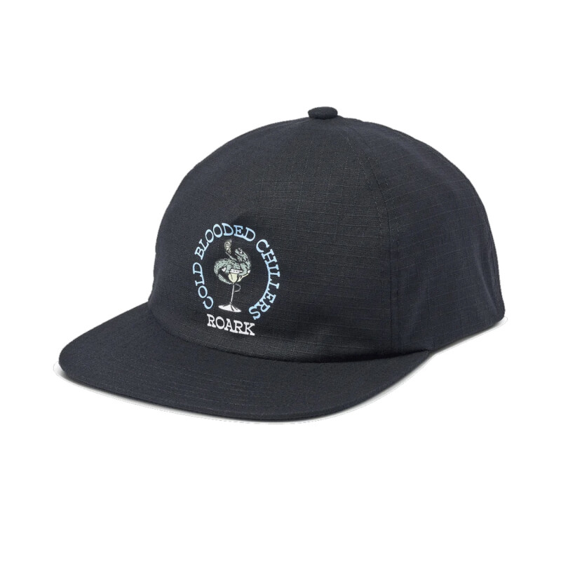 Gorro Roark Just Chillin 5 Panel - Negro Gorro Roark Just Chillin 5 Panel - Negro
