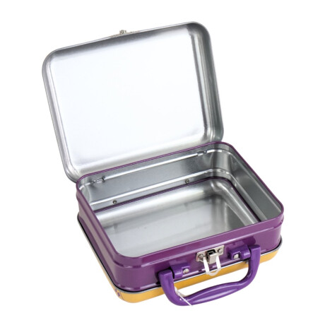 Lunchera de metal con asa Lunchera de metal con asa