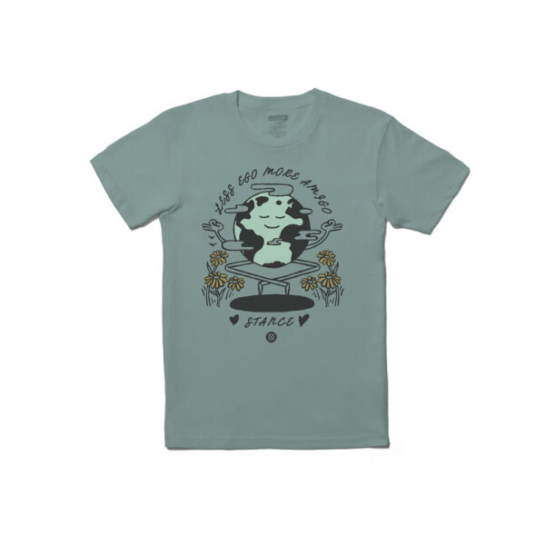 Remera Stance More Amigo Verde