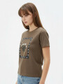 Remera Violeta Estampado 8