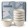 Set X6 Bowls Cerámica Cocina Calidad El Chingón Blanco