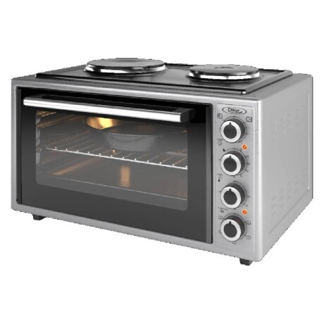 Horno eléctrico Dikler 45 Lts. D-50 inox. con 2 discos Horno eléctrico Dikler 45 Lts. D-50 inox. con 2 discos