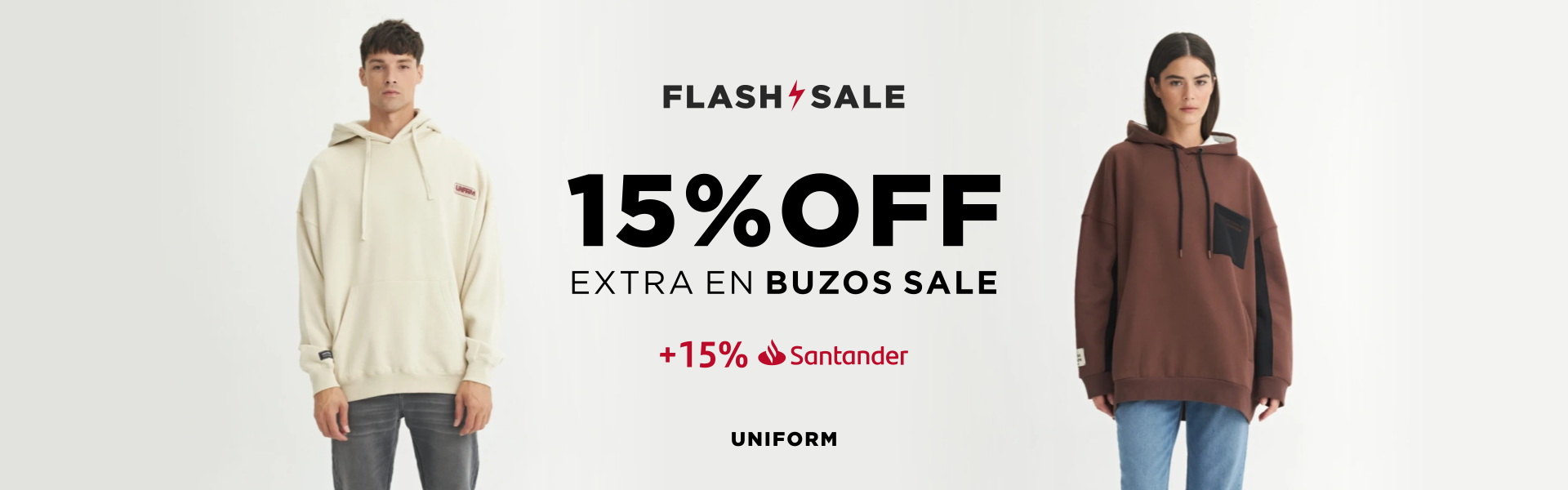 Flash Sale - Buzos - Agosto 2025