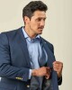 Saco Sport Derecho Botón Dorado - Azul Saco Sport Derecho Botón Dorado - Azul