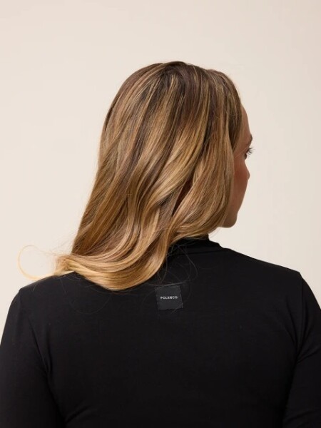 POLERA POLANCO MUTORA NEGRO