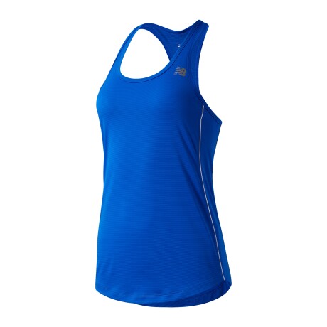 Musculosa New Balance de Dama - ACCELERATE TANK -WT03201CO COBALT