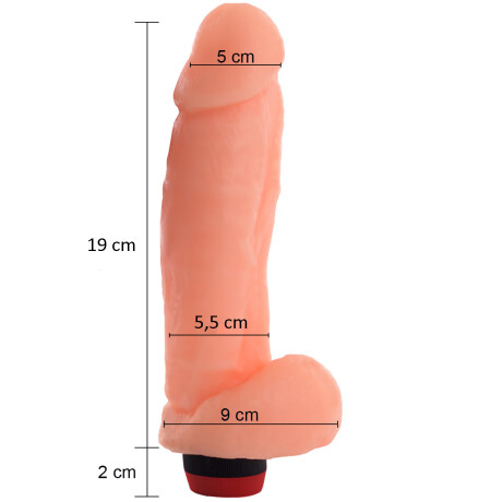Vibrador Realístico Kong Vibrador Realístico Kong