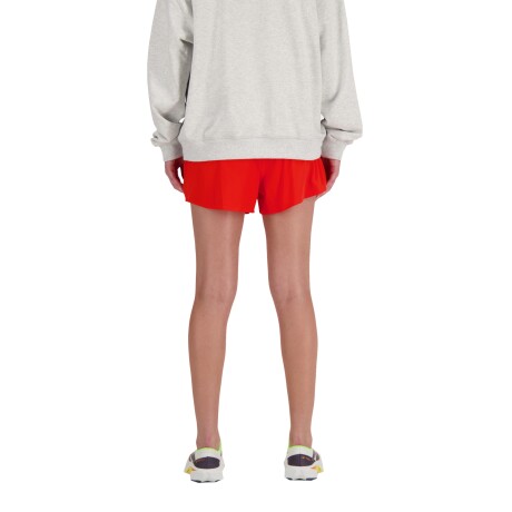 Short New Balance de Dama - RC SEAMLESS 3 INCH - WS41286NEF ORANGE