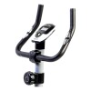Bicicleta ergométrica Bravo 180E con freno magnético Gris/Negro