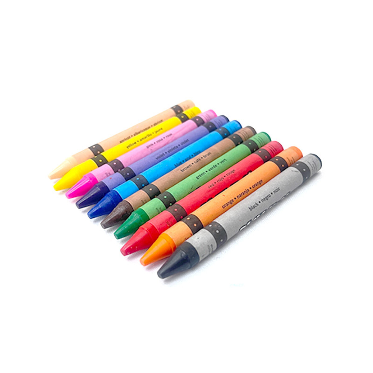 OUTLET Crayolas infantiles 10 pcs - Outlet Crayolas Infantiles 10 Pcs 