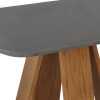 Mesa de Comedor 120 - Linea Celeste Milan Gris