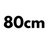 Puerta plegable PVC blanca 0,80x2,10m