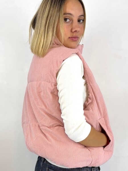 CHALECO SLOWLY K06 ROSADO