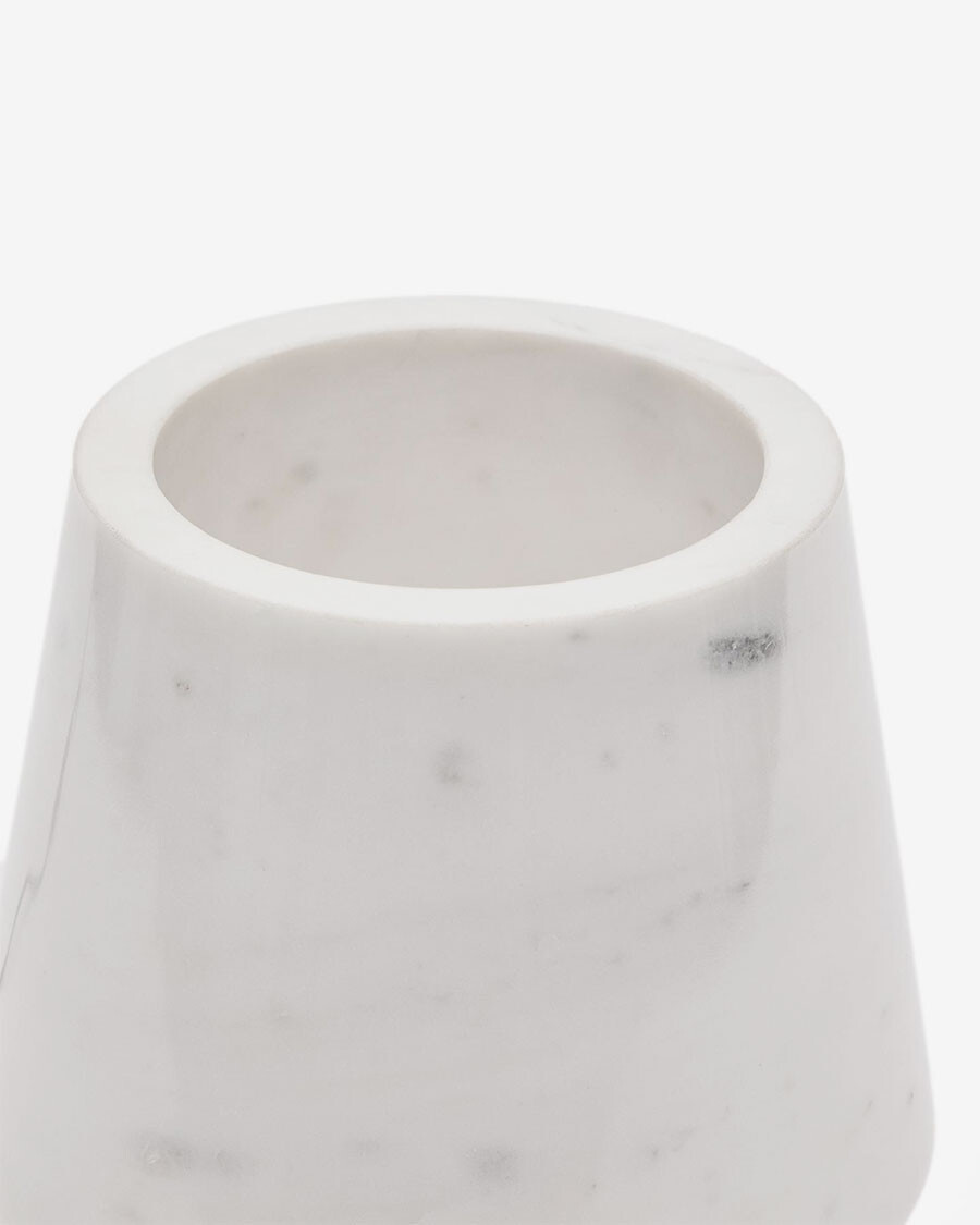 Lámpara de mesa Alaro de mármol blanco Lámpara de mesa Alaro de mármol blanco