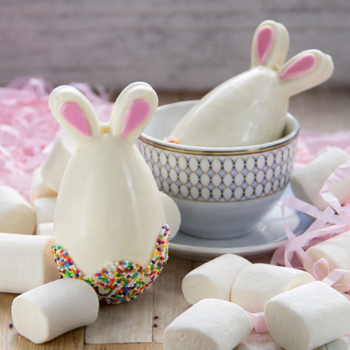 Molde Huevo Pascua con Orejas 