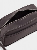Bolso De Hombro De Textura Suave M marron